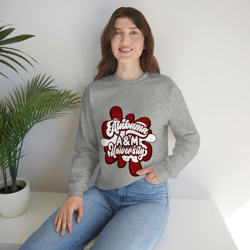 Unisex Alabama A&M University Heavy Blend™ Crewneck Sweatshirt