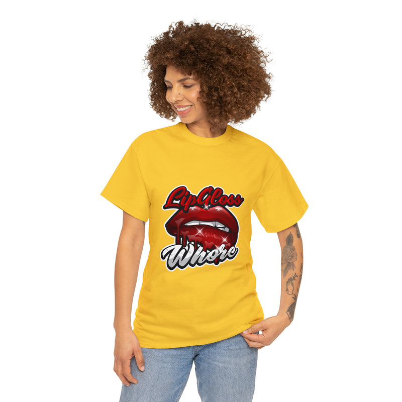 Unisex Lip Gloss Heavy Cotton Tee