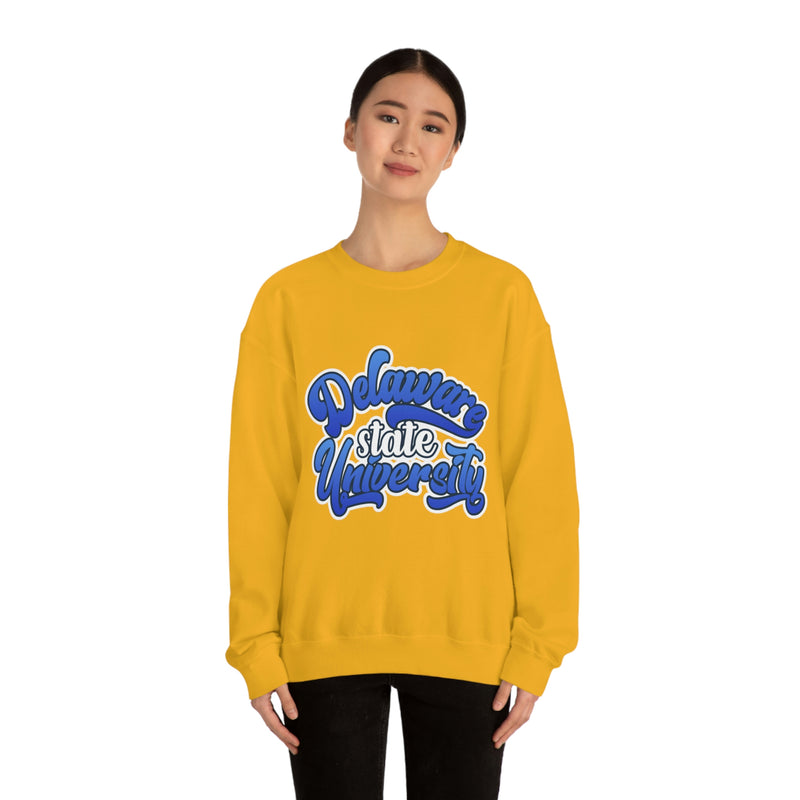 Unisex Delaware State University Heavy Blend™ Crewneck Sweatshirt