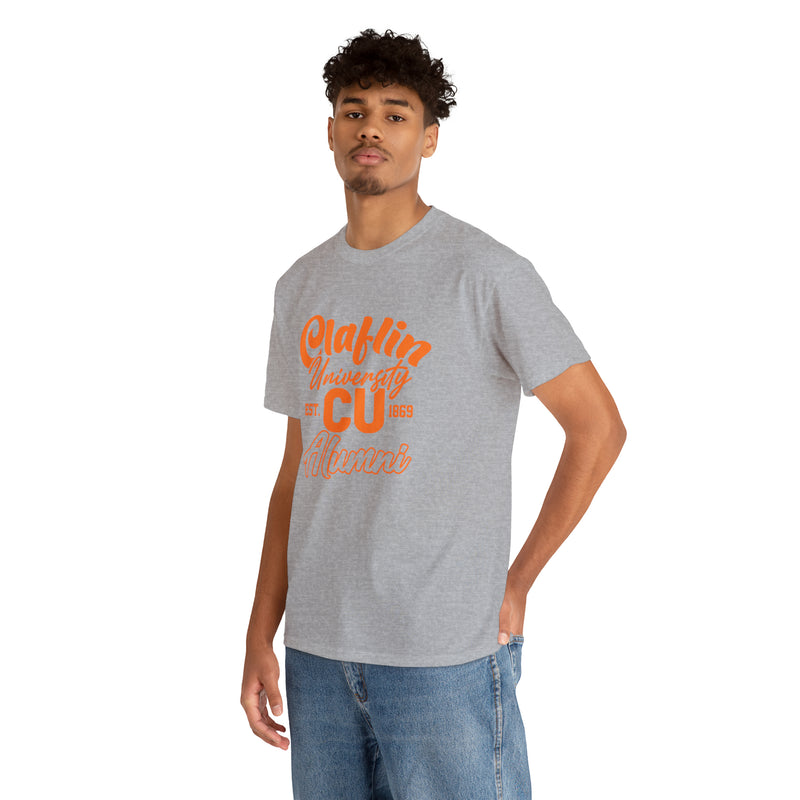 Unisex Claflin University CU 1869 Alumni Heavy Cotton Tee