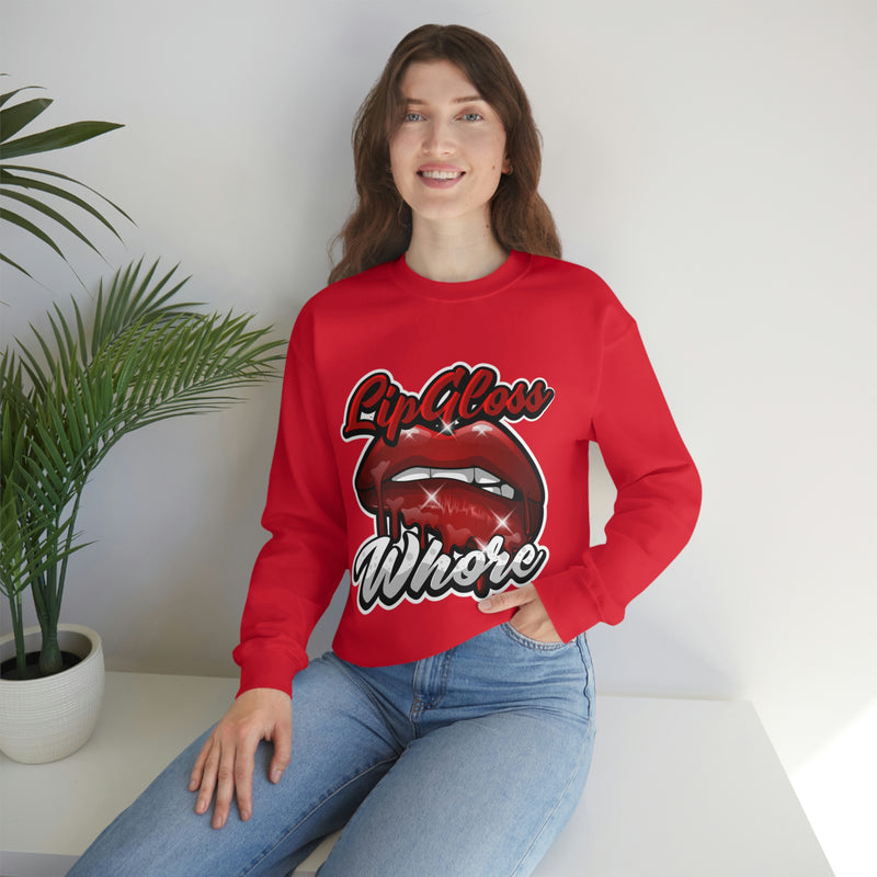 Unisex Lip Gloss Heavy Blend™ Crewneck Sweatshirt