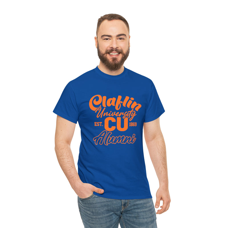 Unisex Claflin University CU 1869 Alumni Heavy Cotton Tee