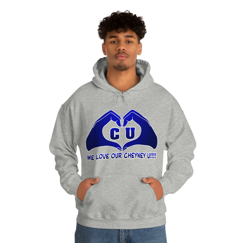 Unisex We Love Our Cheyney U Heavy Blend™ Hooded Sweatshirt