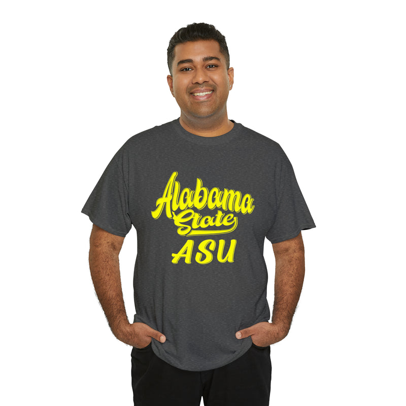 Unisex Alabama State ASU Heavy Cotton Tee