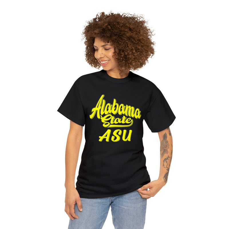 Unisex Alabama State ASU Heavy Cotton Tee