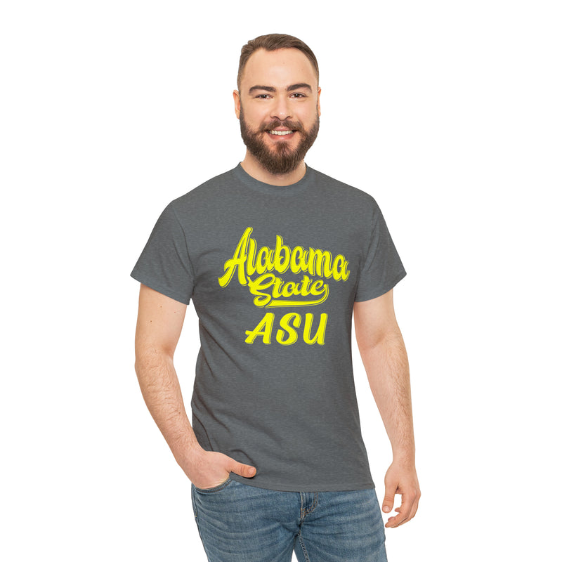 Unisex Alabama State ASU Heavy Cotton Tee