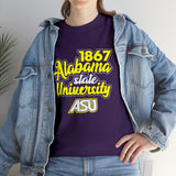 Unisex 1867 Alabama State University Heavy Cotton Tee