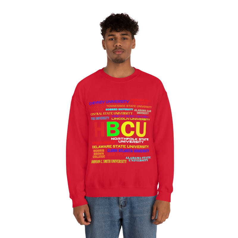 Unisex HBCU Northfolk State University Heavy Blend™ Crewneck Sweatshirt