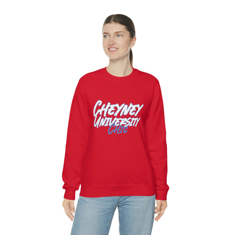 Unisex Cheyney Chic Heavy Blend™ Crewneck Sweatshirt