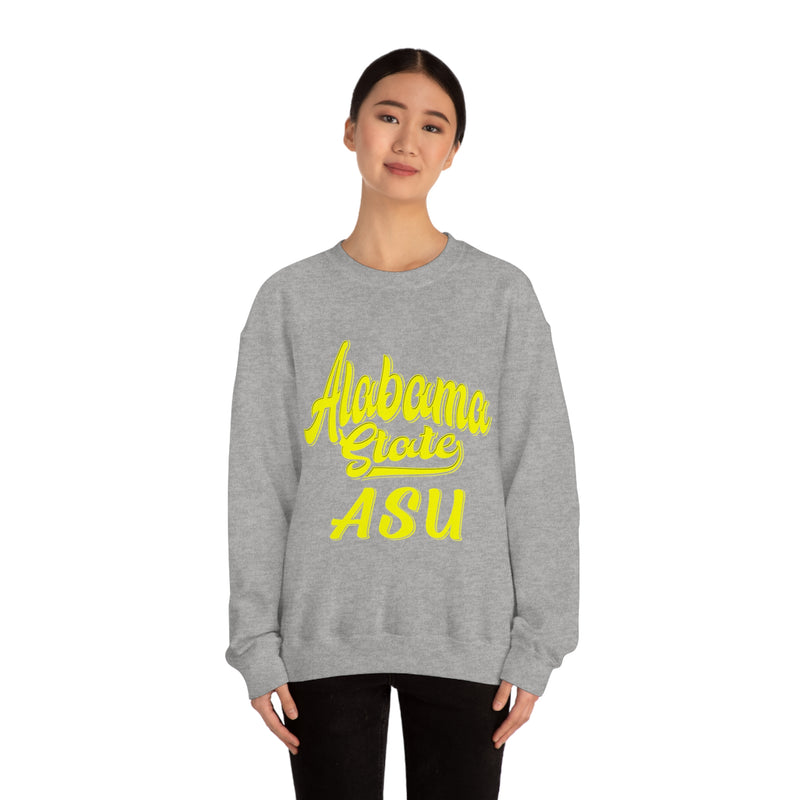 Unisex Alabama State ASU Heavy Blend™ Crewneck Sweatshirt