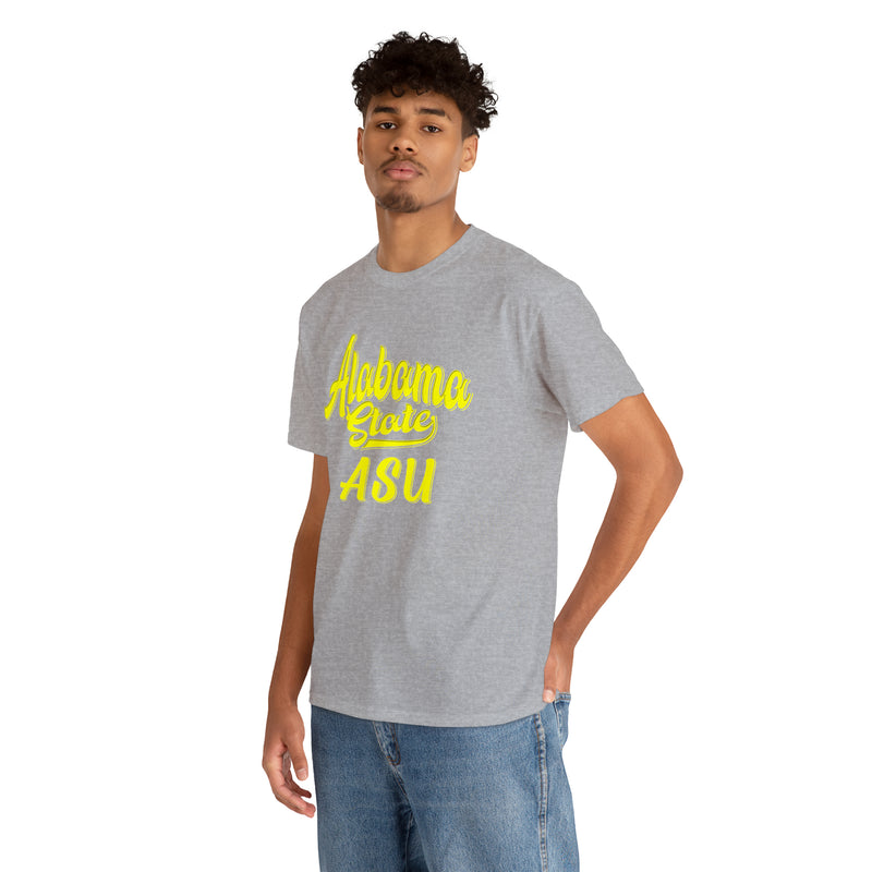 Unisex Alabama State ASU Heavy Cotton Tee