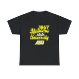 Unisex 1867 Alabama State University Heavy Cotton Tee