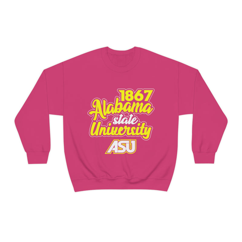 Unisex 1867 Alabama State University Heavy Blend™ Crewneck Sweatshirt