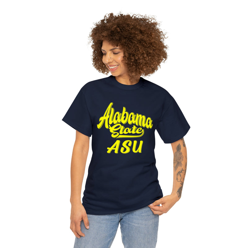 Unisex Alabama State ASU Heavy Cotton Tee