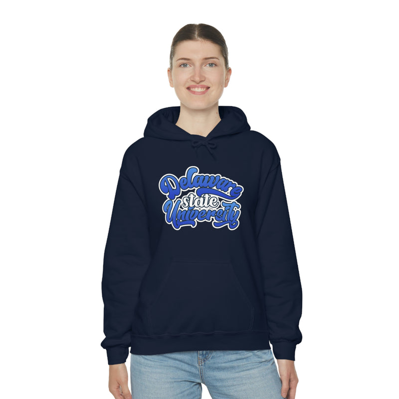 Unisex Delaware State University Heavy Blend™ Hooded Sweatshirt