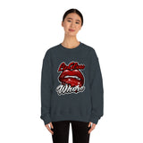 Unisex Lip Gloss Heavy Blend™ Crewneck Sweatshirt