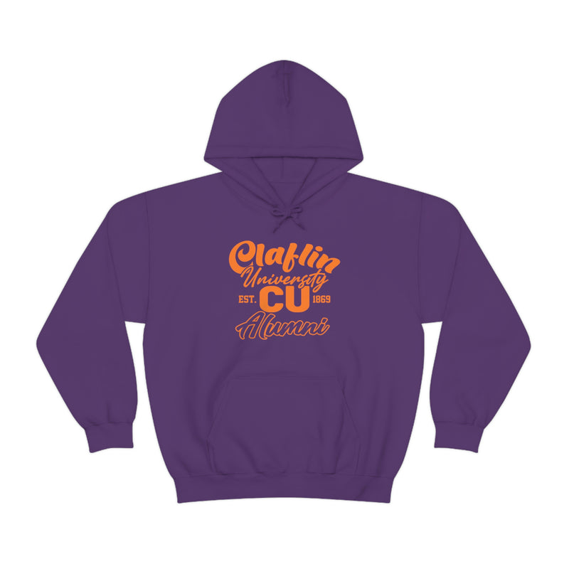 Unisex Claflin University CU 1869 Alumni Heavy Blend™ Hooded Sweatshirt