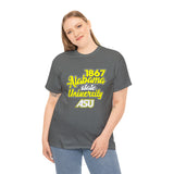 Unisex 1867 Alabama State University Heavy Cotton Tee