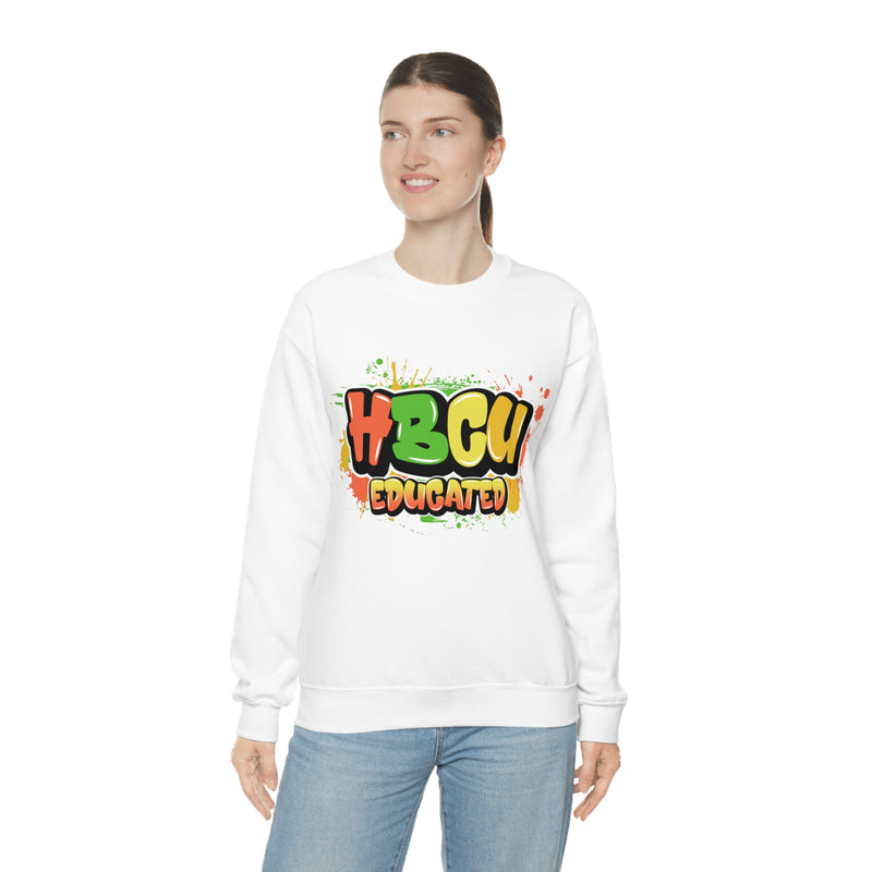 Unisex HBCU Educated Heavy Blend™ Crewneck Sweatshirt