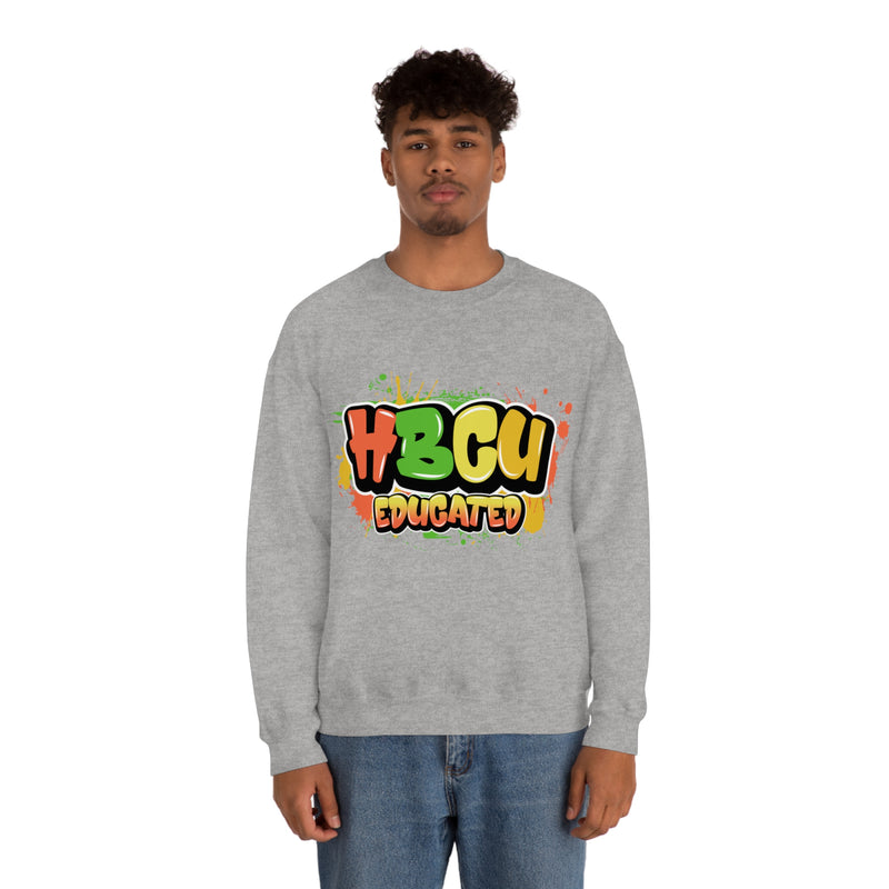 Unisex HBCU Educated Heavy Blend™ Crewneck Sweatshirt