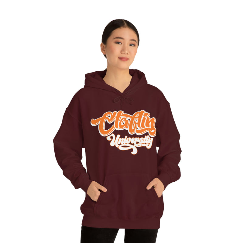 Unisex Claflin University Heavy Blend™ Hooded Sweatshirt