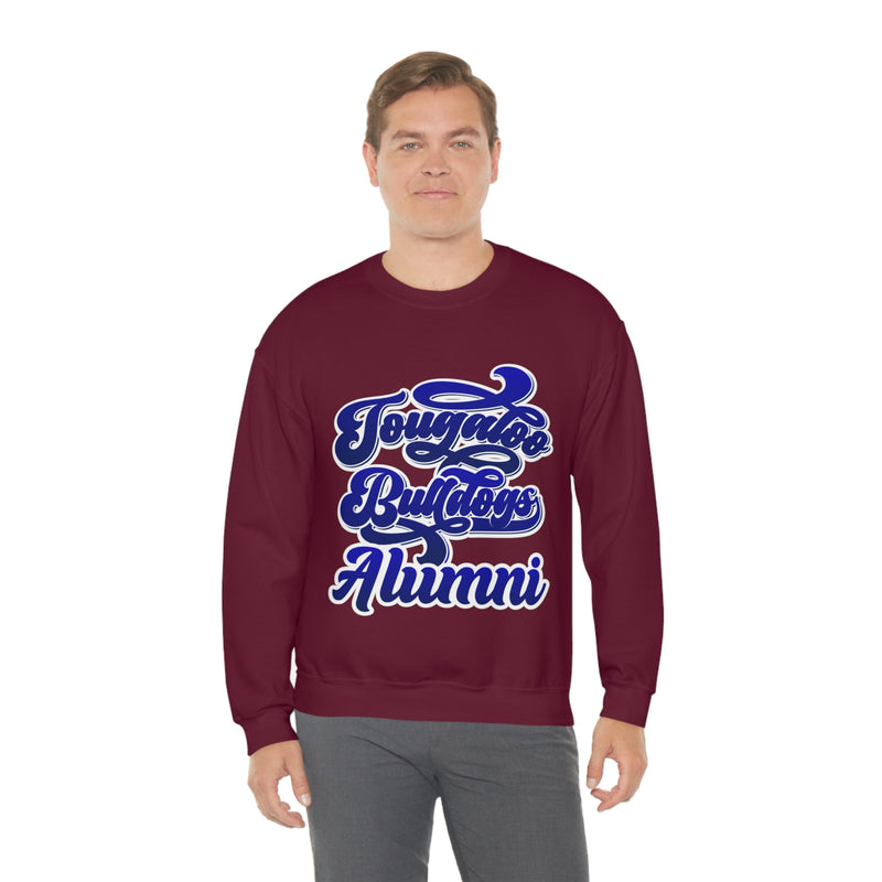 Unisex Tougaloo Bulldogs  Heavy Blend™ Crewneck Sweatshirt