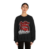 Unisex Lip Gloss Heavy Blend™ Crewneck Sweatshirt