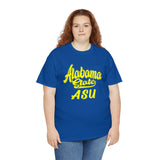 Unisex Alabama State ASU Heavy Cotton Tee