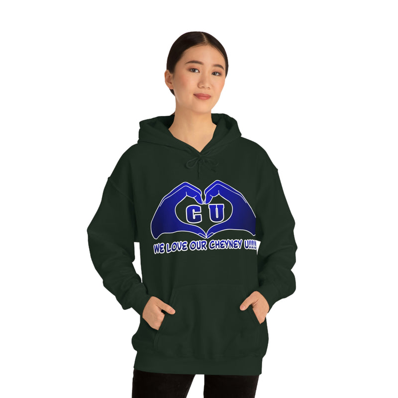 Unisex We Love Our Cheyney U Heavy Blend™ Hooded Sweatshirt