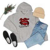 Unisex Lip Gloss Heavy Blend™ Hooded Sweatshirt