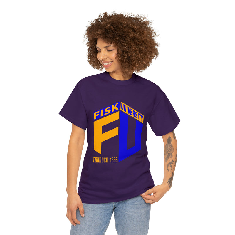 Unisex FISK University Heavy Cotton Tee