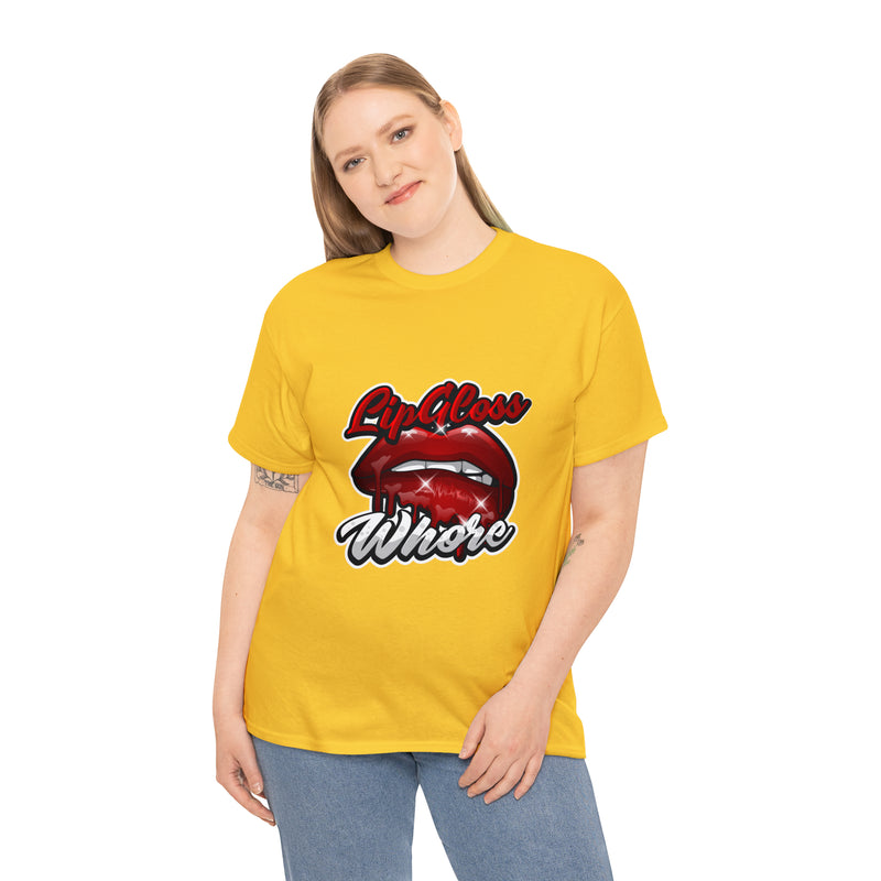 Unisex Lip Gloss Heavy Cotton Tee