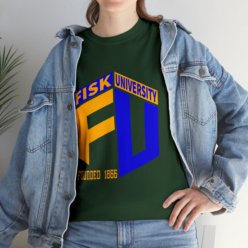 Unisex FISK University Heavy Cotton Tee