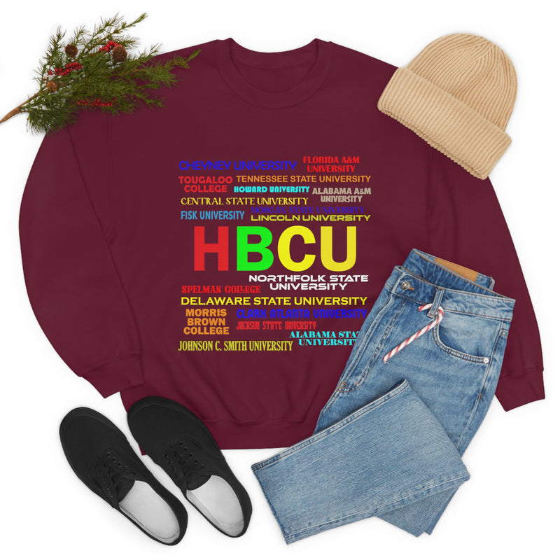 Unisex HBCU Northfolk State University Heavy Blend™ Crewneck Sweatshirt