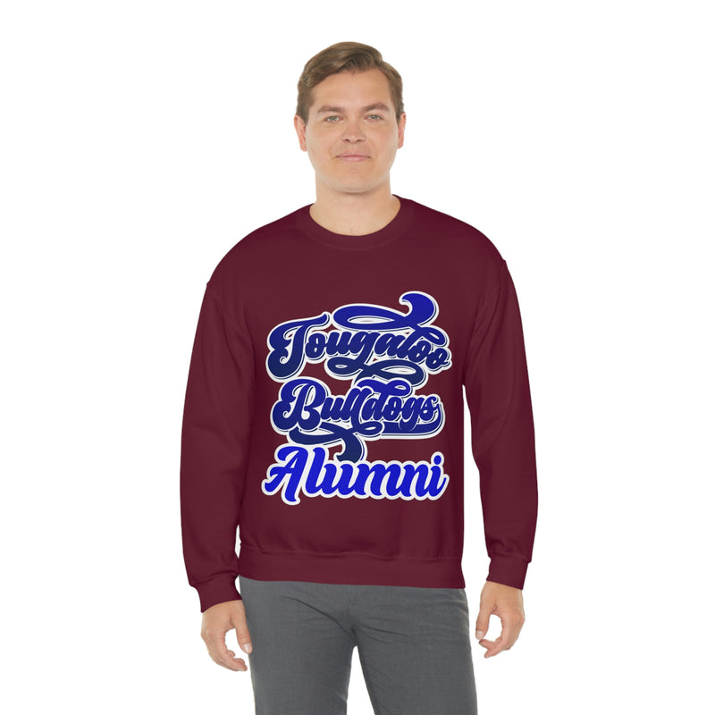 Unisex Tougaloo Bulldogs Heavy Blend™ Crewneck Sweatshirt