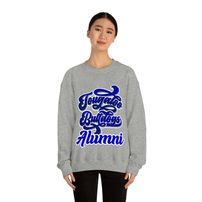 Unisex Tougaloo Bulldogs Heavy Blend™ Crewneck Sweatshirt