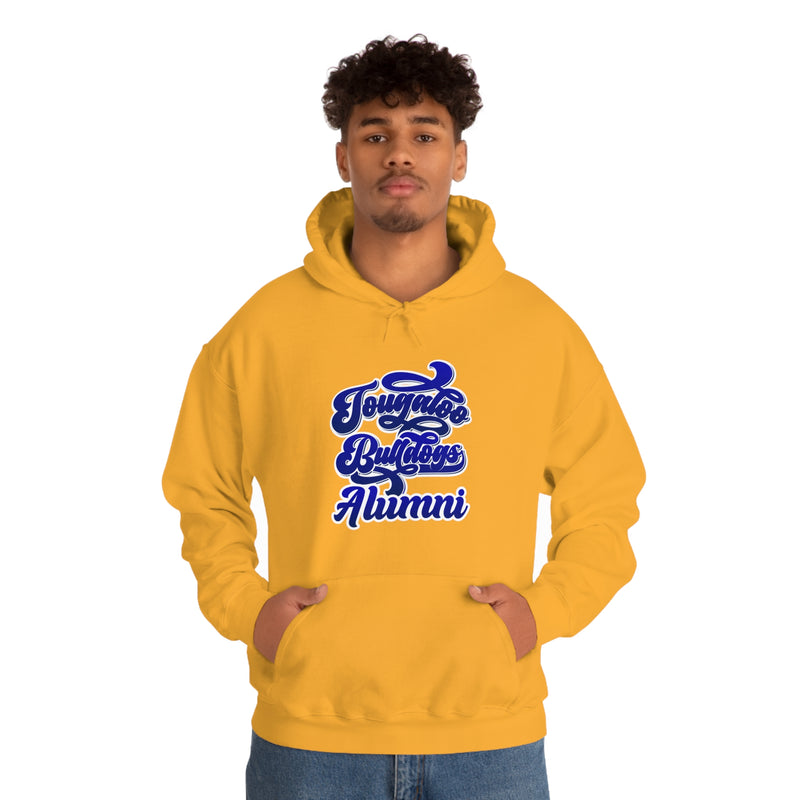 Unisex Tougaloo Bulldogs Heavy Blend™ Hooded Sweatshirt