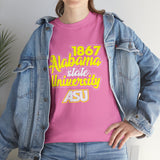 Unisex 1867 Alabama State University Heavy Cotton Tee