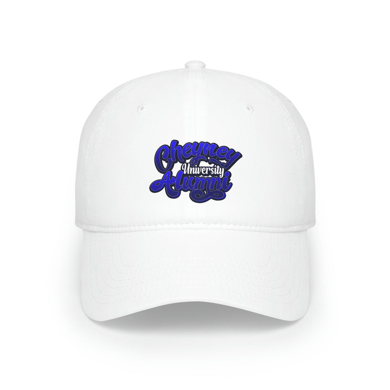 Cheyney University Alumni Low Profile Baseball Cap