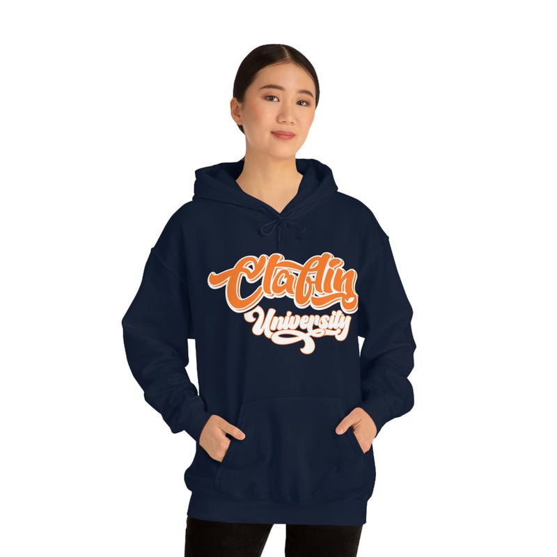 Unisex Claflin University Heavy Blend™ Hooded Sweatshirt