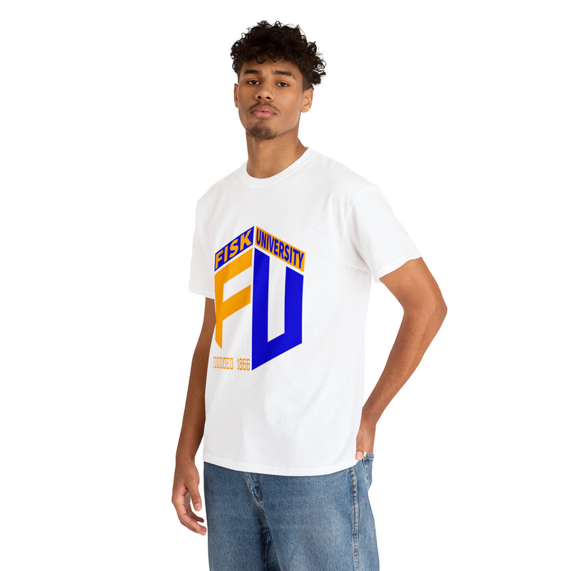 Unisex FISK University Heavy Cotton Tee