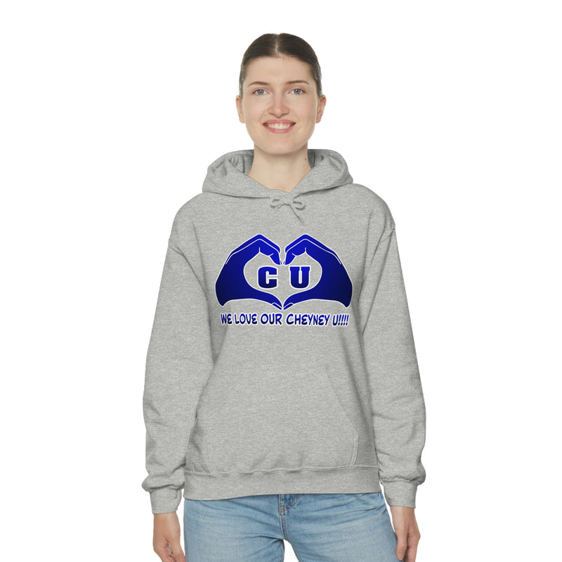 Unisex We Love Our Cheyney U Heavy Blend™ Hooded Sweatshirt