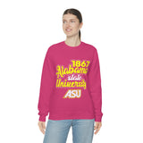 Unisex 1867 Alabama State University Heavy Blend™ Crewneck Sweatshirt