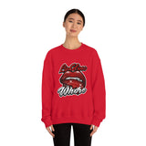 Unisex Lip Gloss Heavy Blend™ Crewneck Sweatshirt