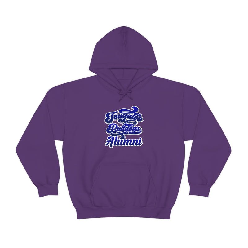 Unisex Tougaloo Bulldogs Heavy Blend™ Hooded Sweatshirt