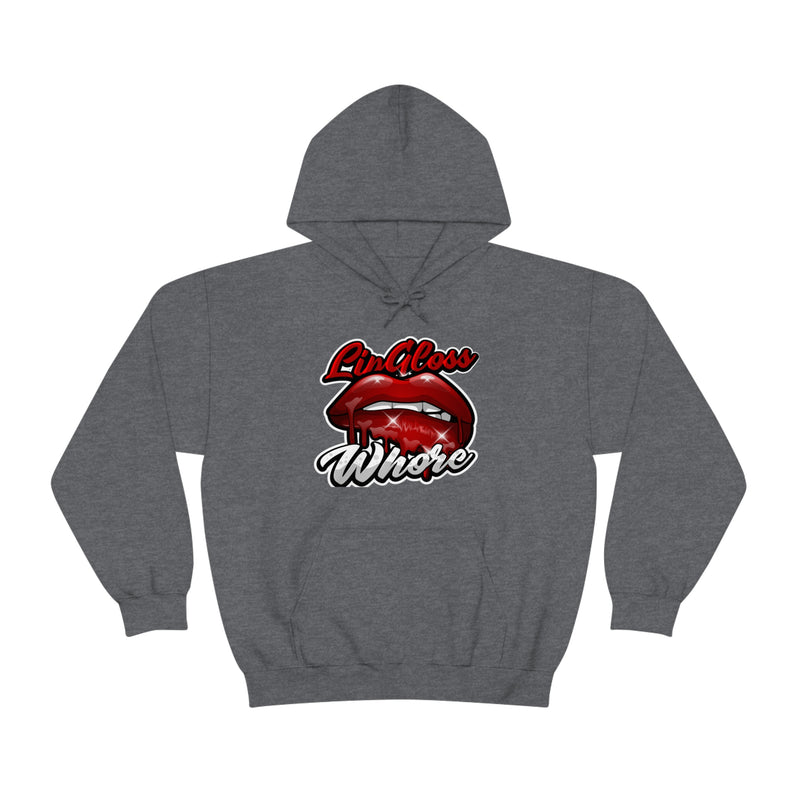 Unisex Lip Gloss Heavy Blend™ Hooded Sweatshirt