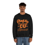 Unisex Claflin University CU 1869 Alumni Heavy Blend™ Crewneck Sweatshirt