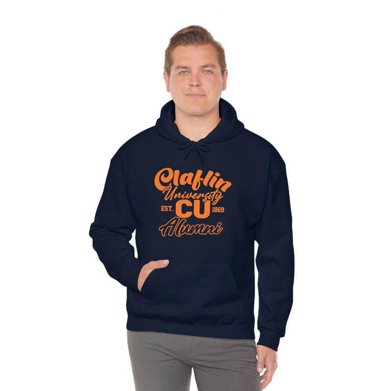 Unisex Claflin University CU 1869 Alumni Heavy Blend™ Hooded Sweatshirt