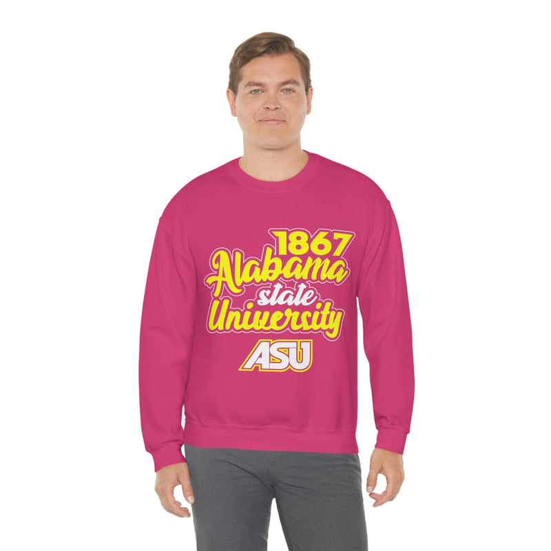 Unisex 1867 Alabama State University Heavy Blend™ Crewneck Sweatshirt