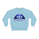 Unisex We Love Our Cheyney U Heavy Blend™ Crewneck Sweatshirt